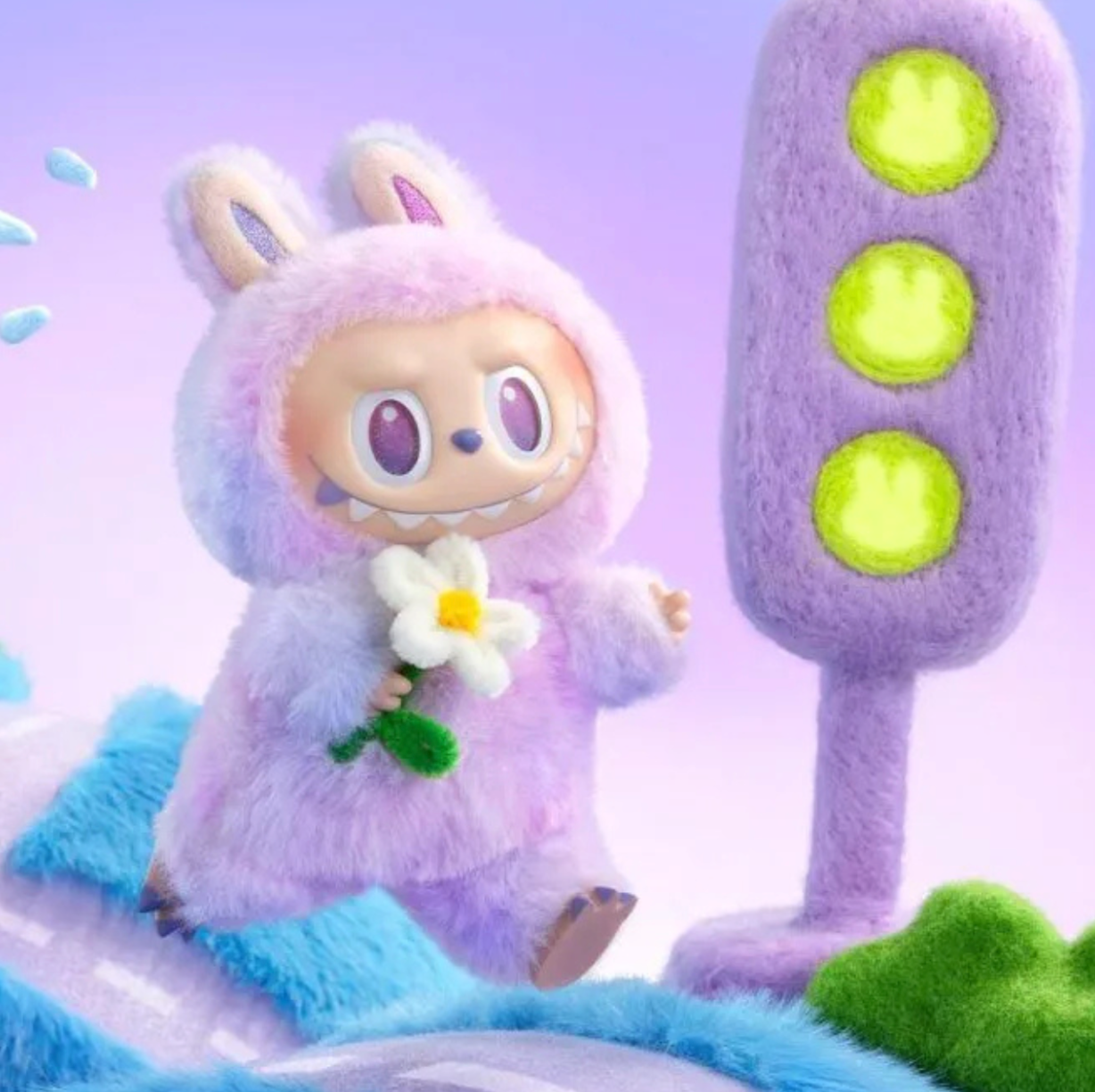 Labubu Big Into Energy HAPINESS