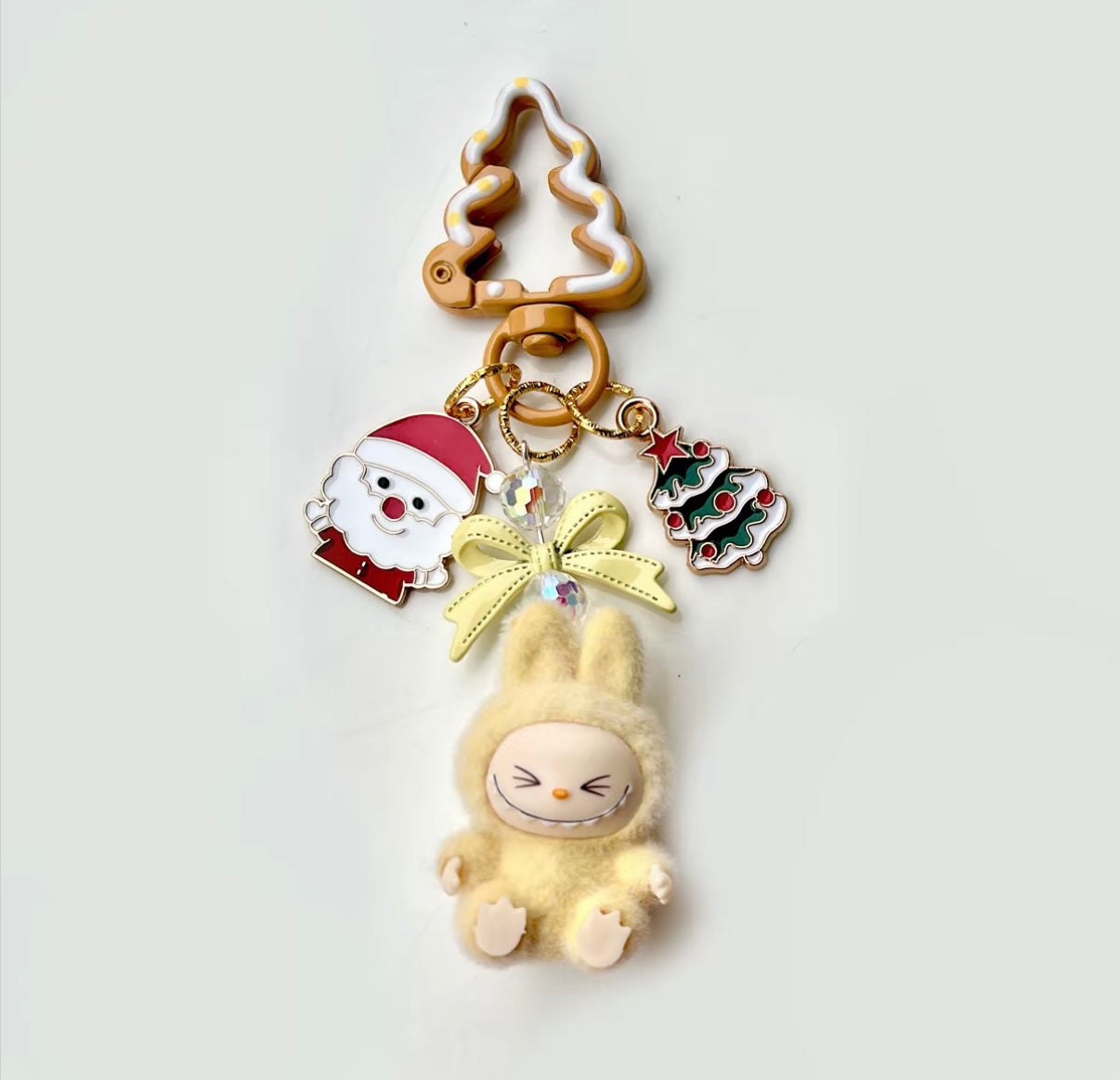 Porte-clés Labubu édition Noël