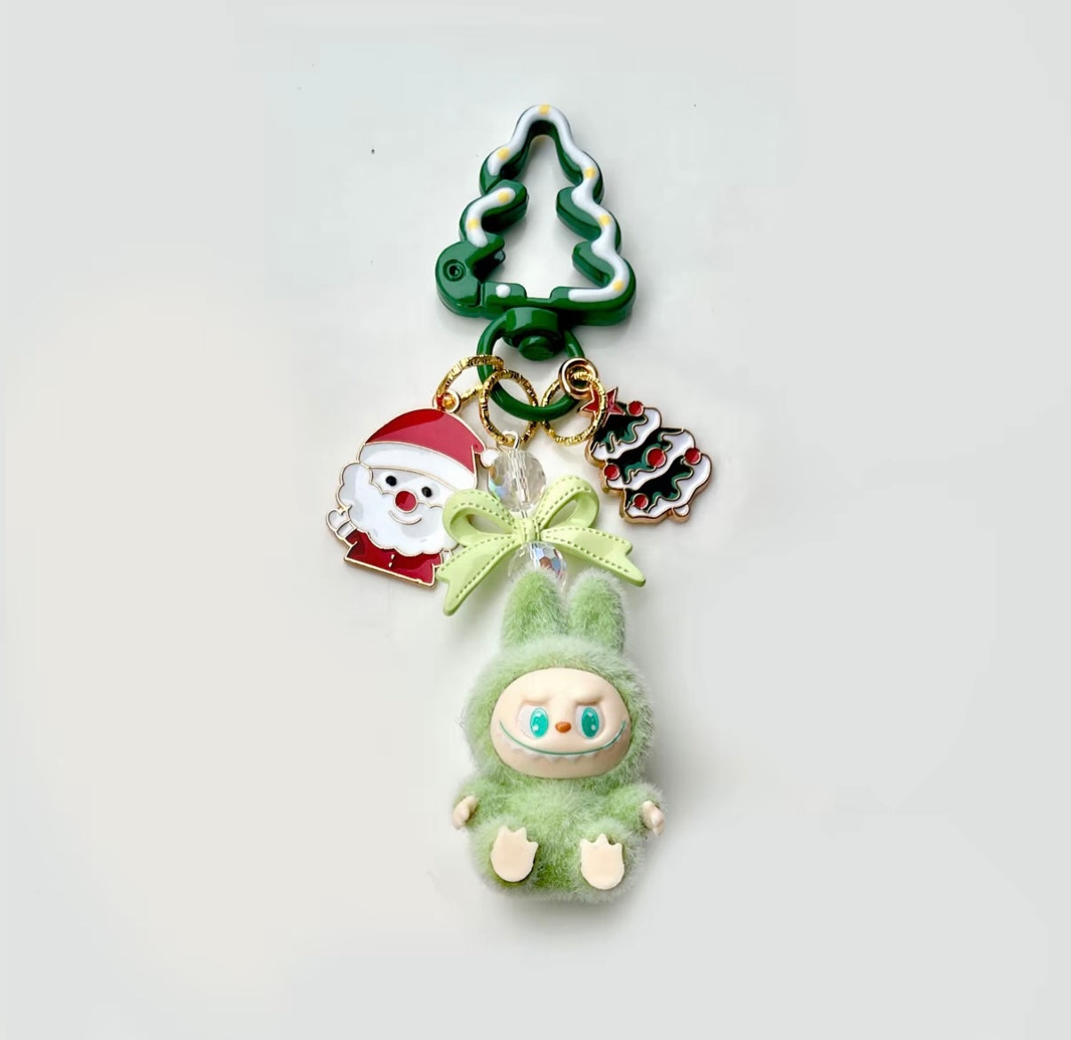 Porte-clés Labubu édition Noël