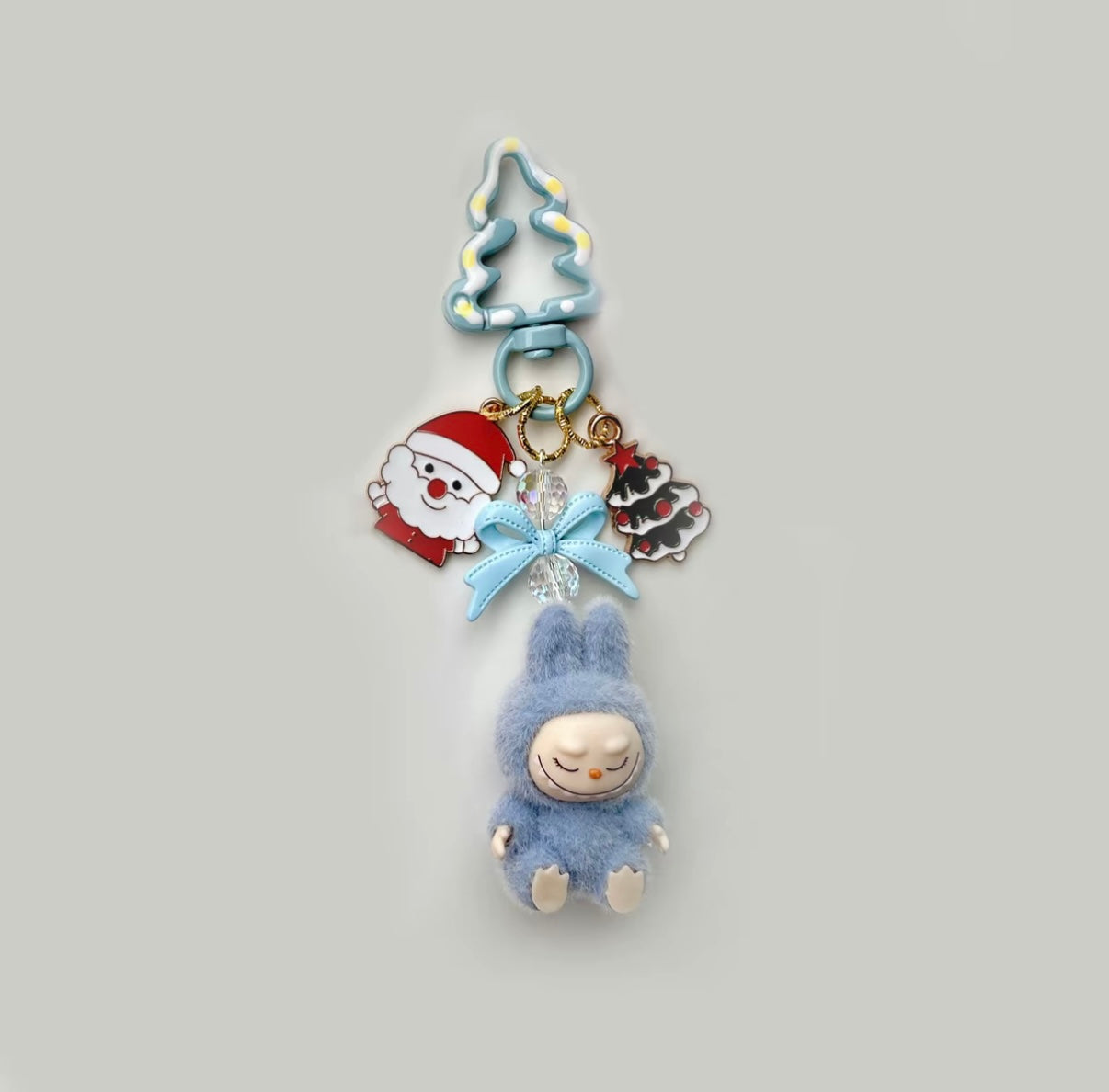 Porte-clés Labubu édition Noël