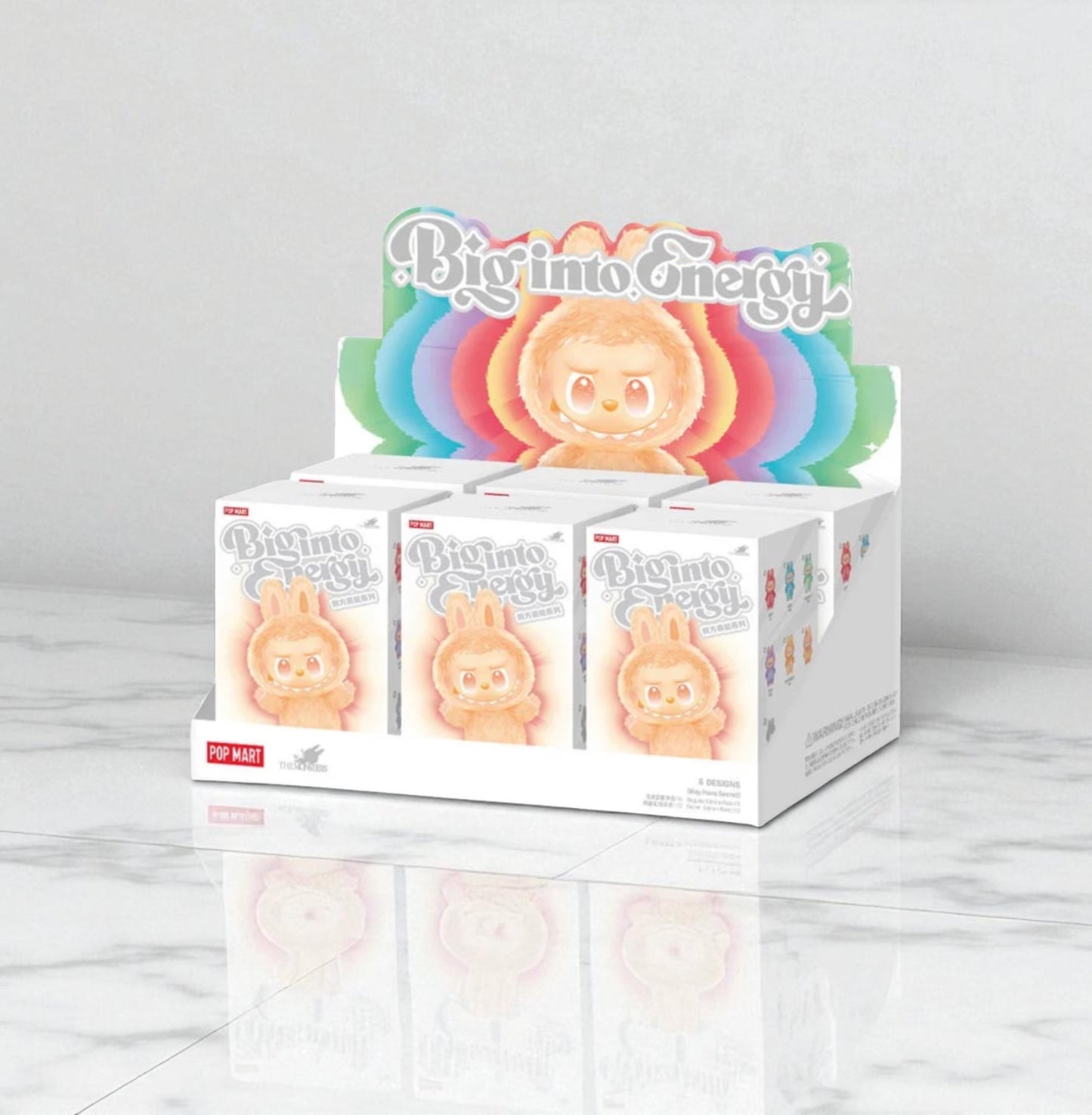 LABUBU Big Into Energy x6 Boîtes Mystères