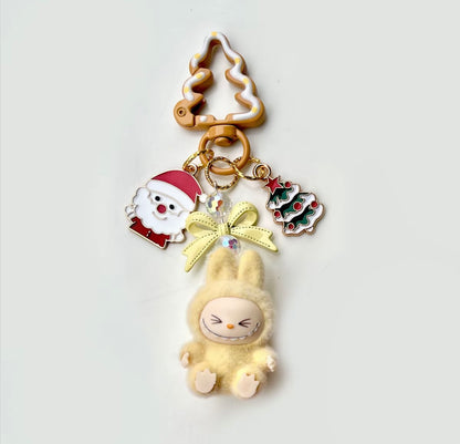 Porte-clés Labubu édition Noël