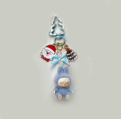 Porte-clés Labubu édition Noël